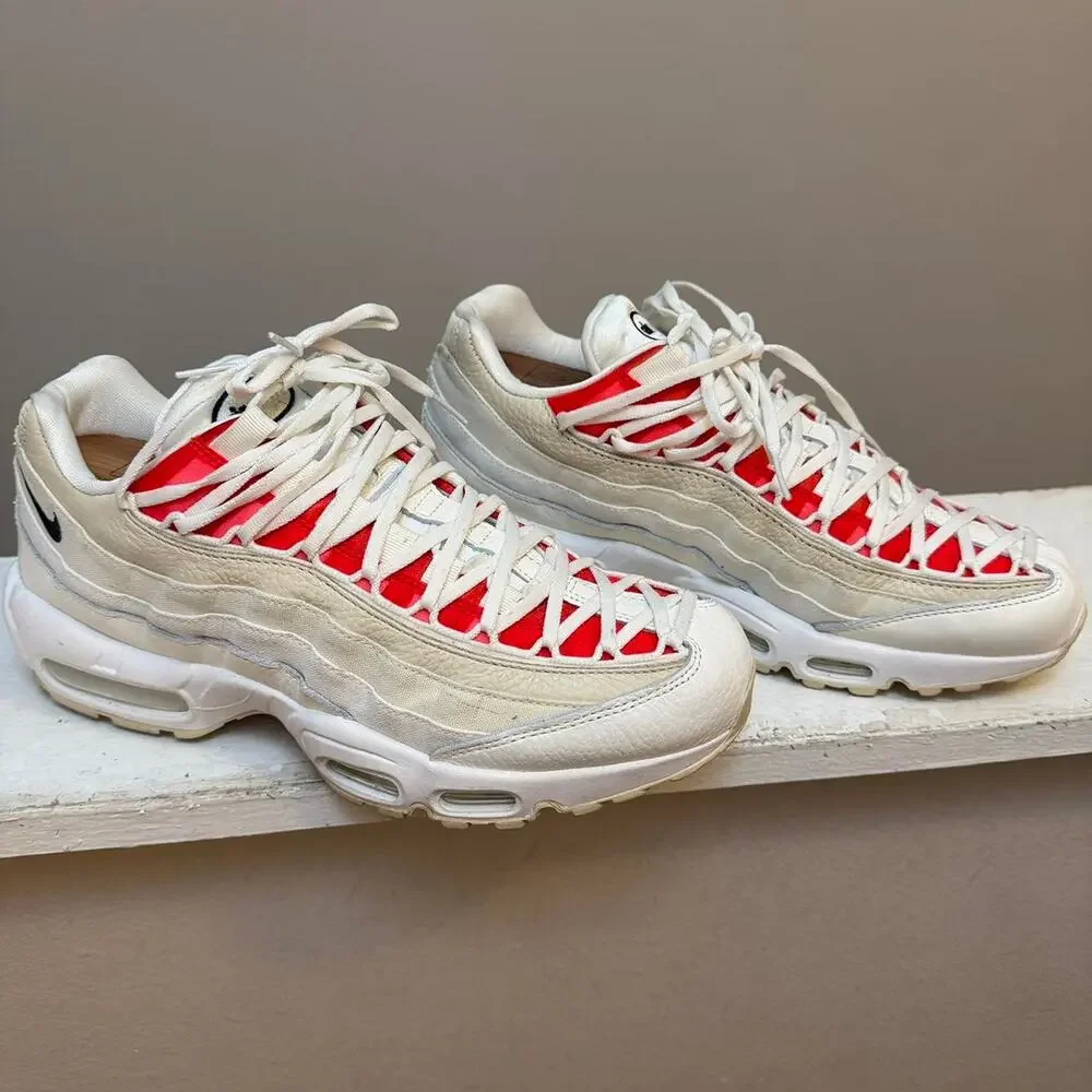 Nike Air Max Double Lace “Sail” Sneaker Shoes - Size 11.5